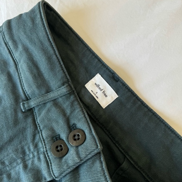 Wilfred Free Modern Cargo Pant in Teal - Picture 6 of 7